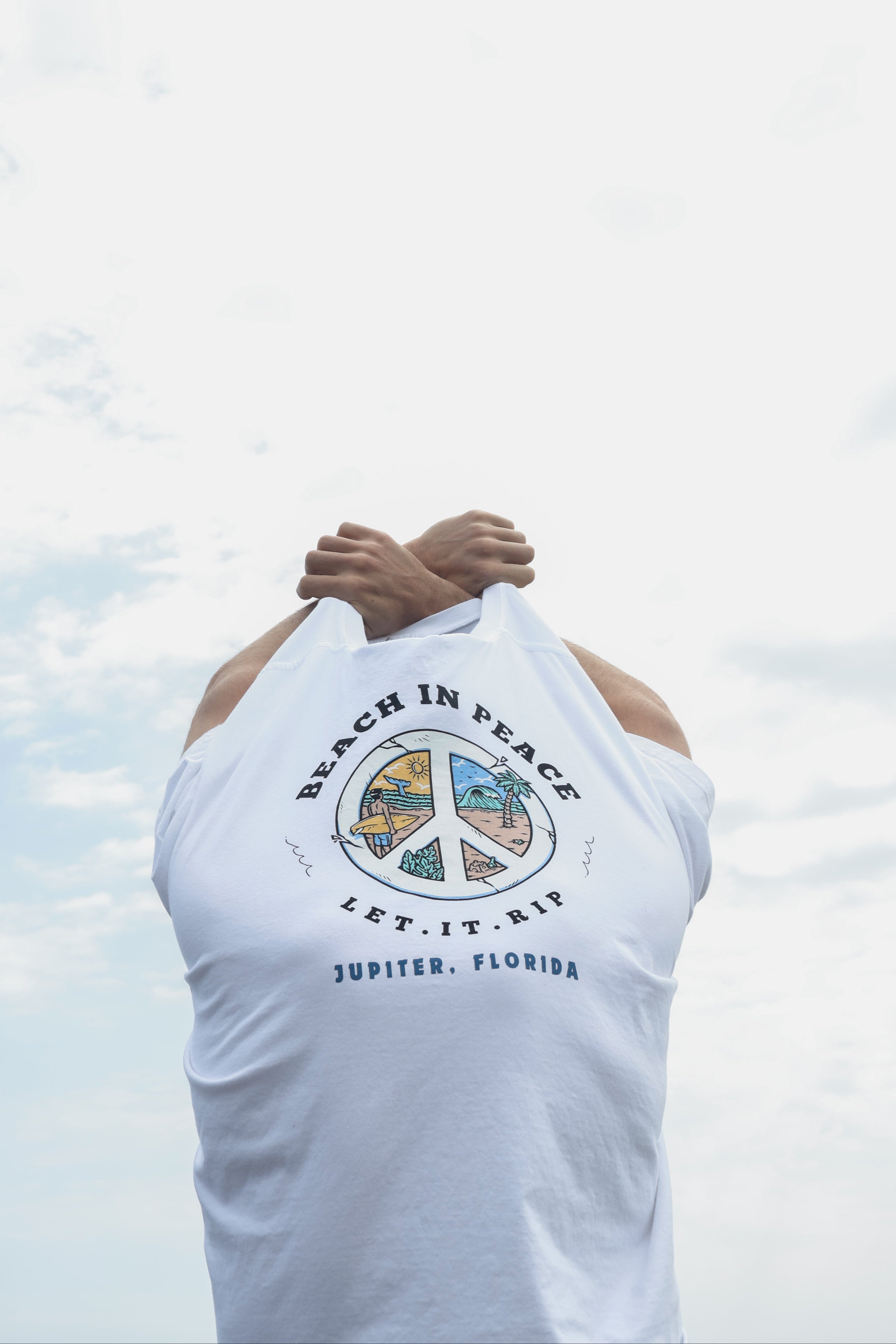 BEACH IN PEACE TEE