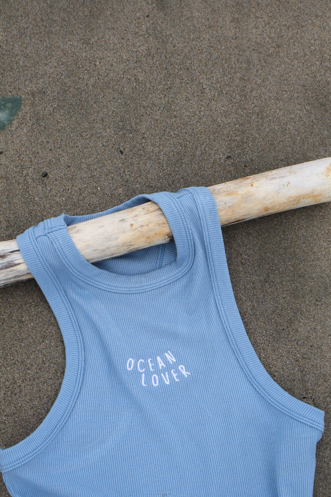 OCEAN LOVER TANK EMBROIDERED