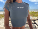 RIDE THE WAVE BABY TEE