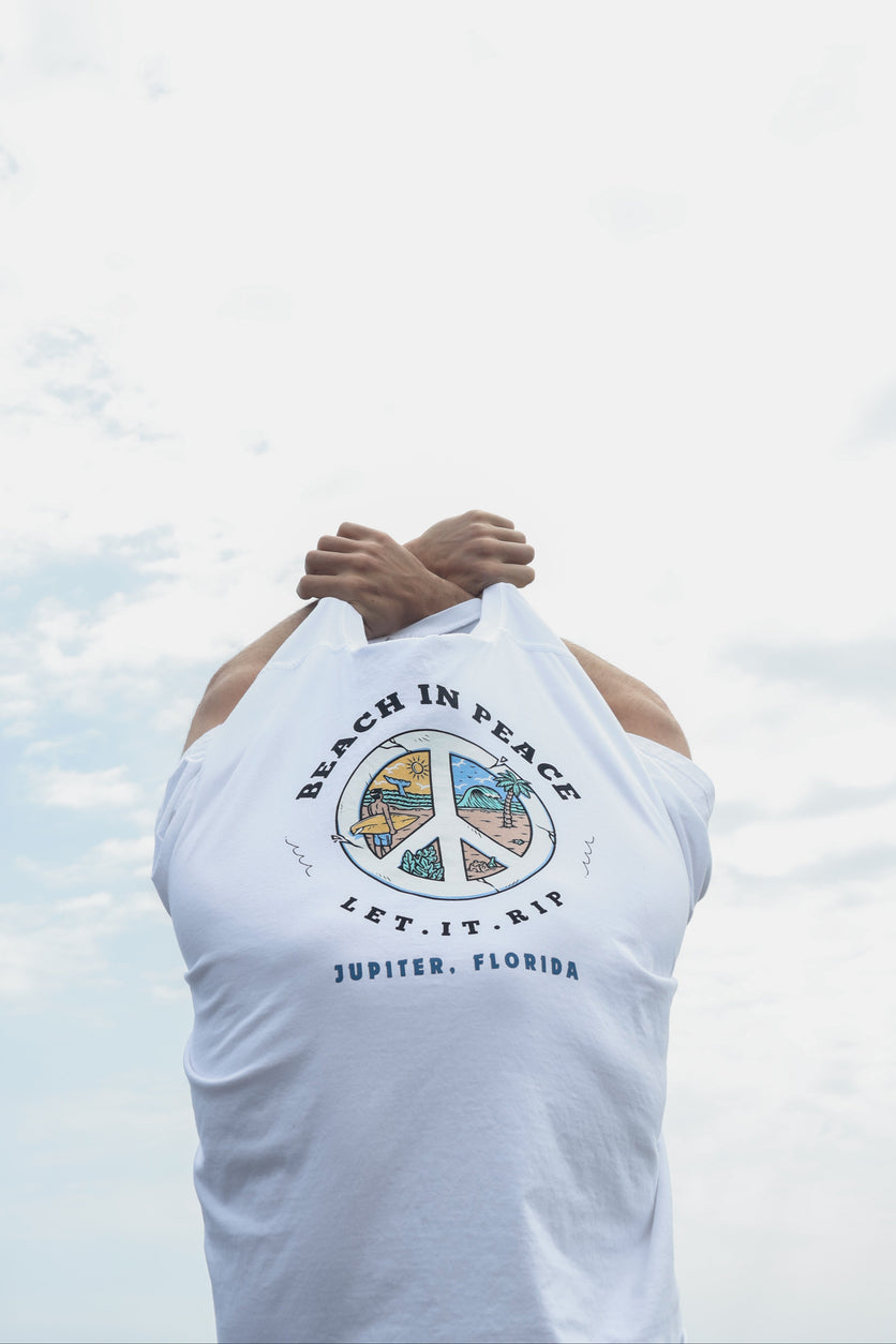 BEACH IN PEACE TEE
