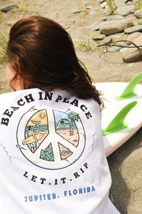 BEACH IN PEACE TEE