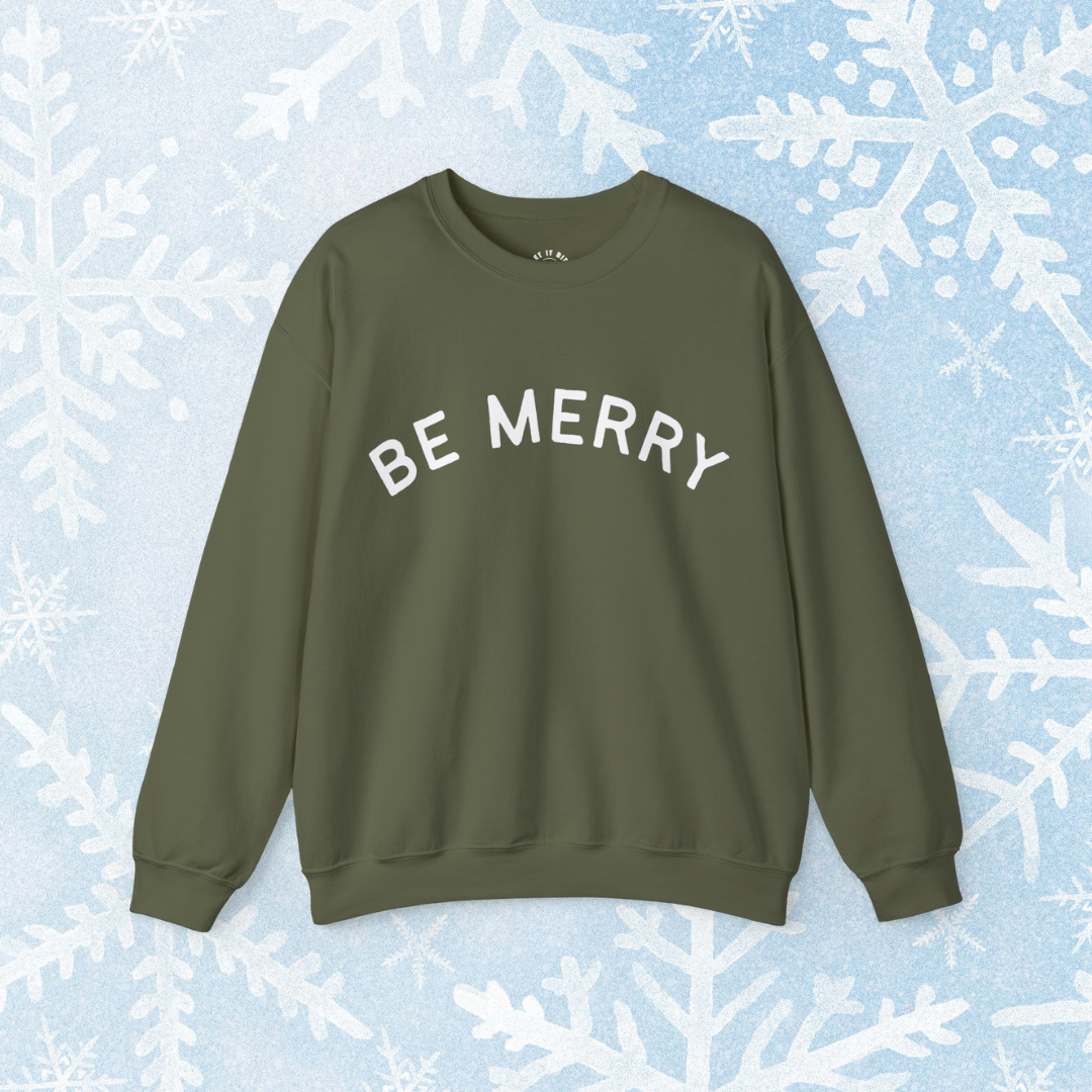 be merry crewneck