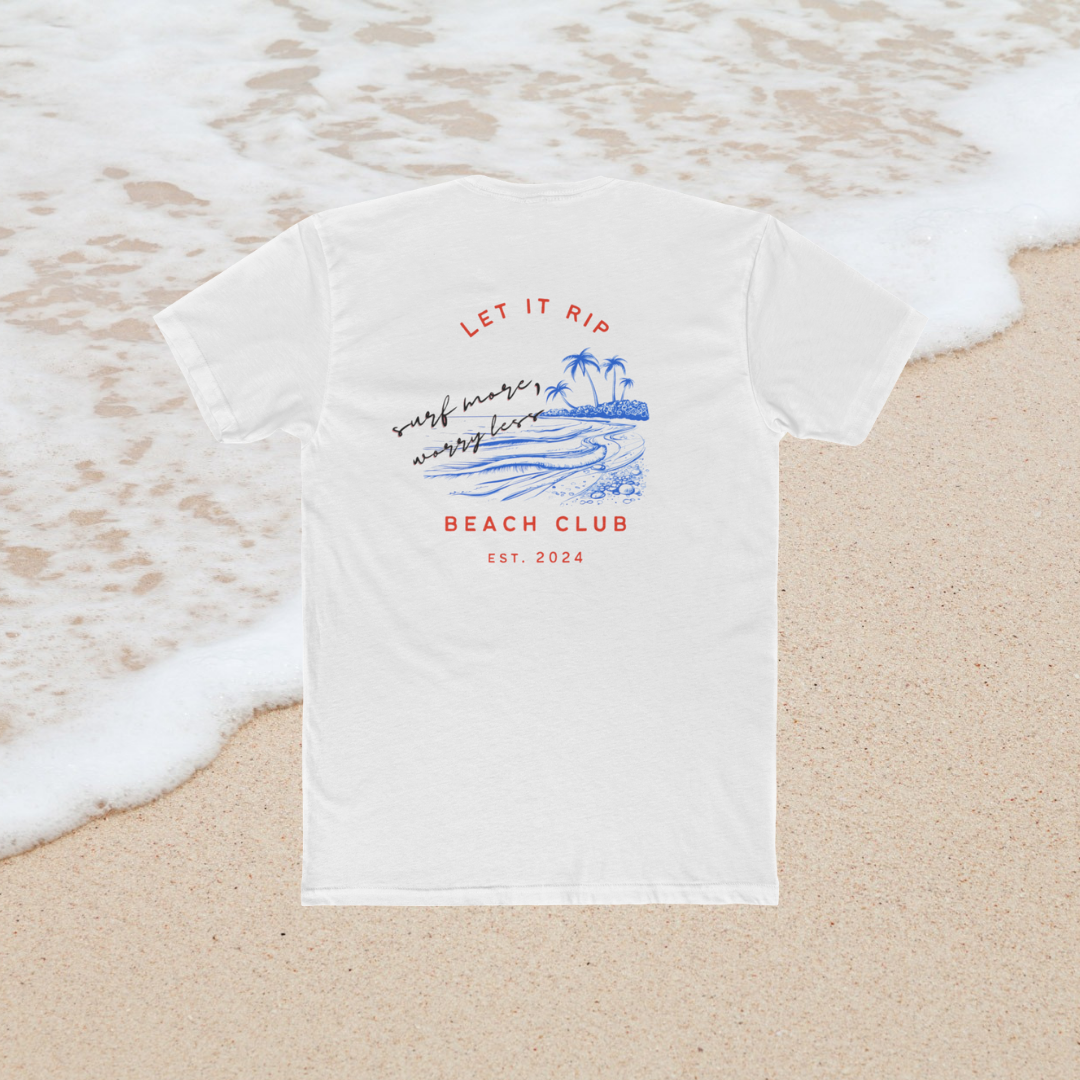 beach club tee