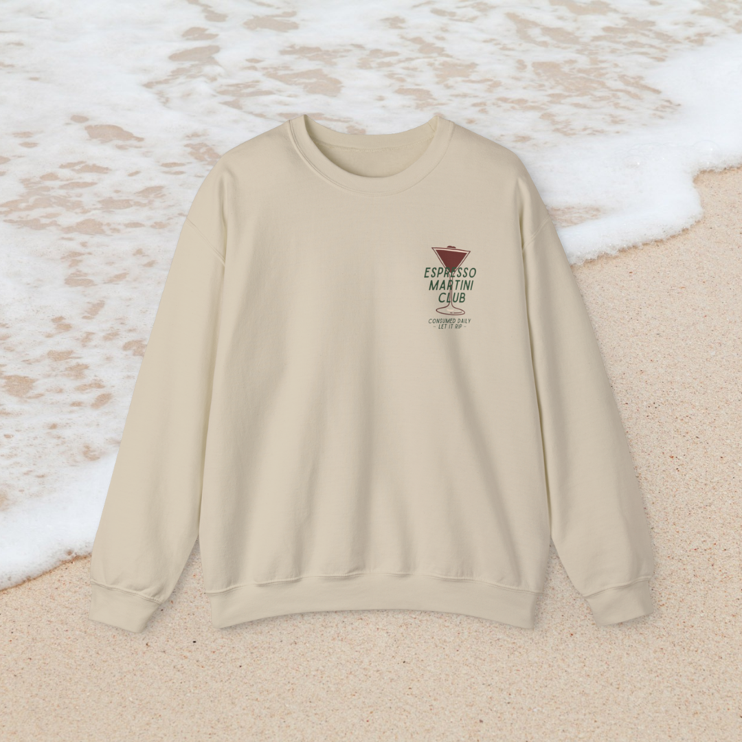 espresso crewneck